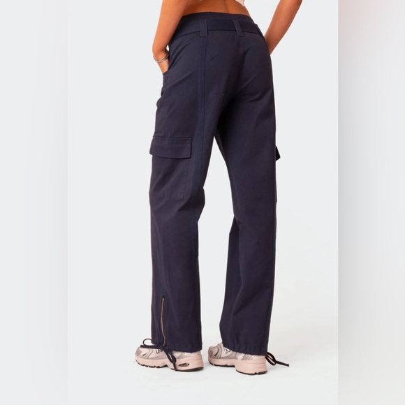 Edikted Low Rise Belted Cargo Pants - Picture 5 of 5